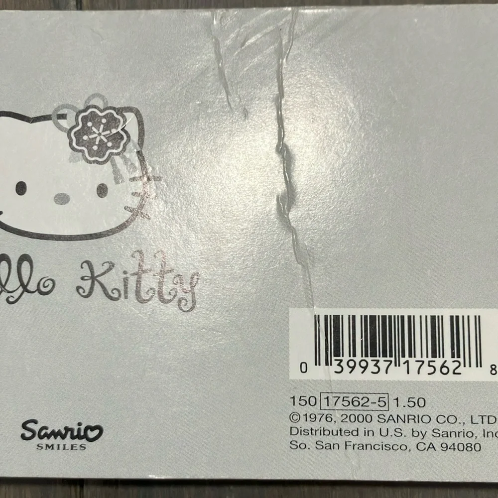 Y2K Vintage 2000 Hello Kitty Unused Notebook